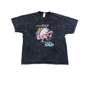 Rad but Sad funny graphic tee